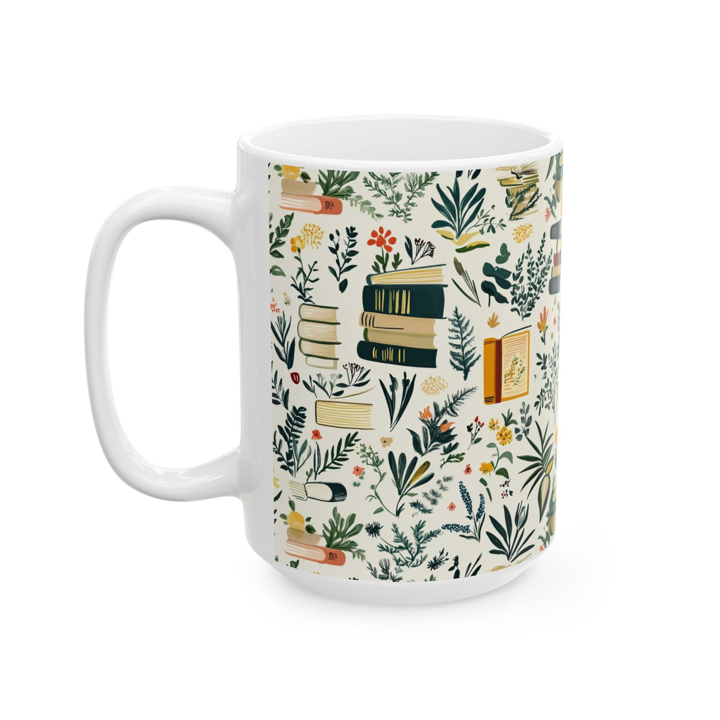 Botanical Books Mug